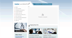 Desktop Screenshot of pantaicancersupport.com